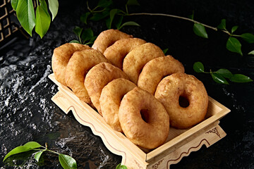 Delicious staple food fried small oil