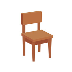 chair emoji symbol sign icon vector illustration furniture