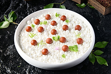 Local specialty food Pearl white jade amber hawthorn with yellow balls