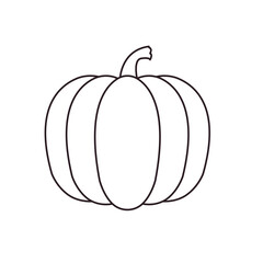 Jack-o'-lantern halloween pumpkin face lantern autumn fall food emoji symbol sign icon vector illustration