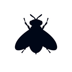 bee emoji symbol sign icon vector illustration cute insect honey