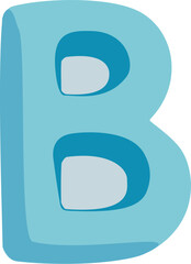 alphabet letter B