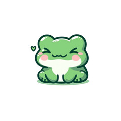 Cute frog 