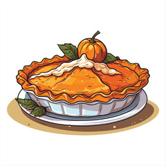 Delicious Pumpkin Pie A Thanksgiving Delight