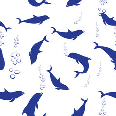 Delphine's pack blue drawing vector textures patterns