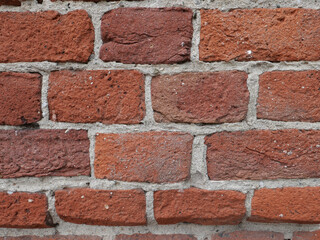 red brick wall background
