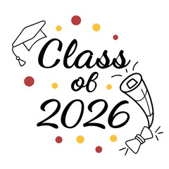 Graduation Class Celebration Design class of academic