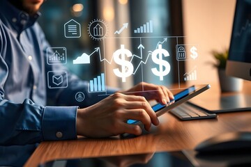 Financial Growth: Digital Tools, Investment, and Data Analysis