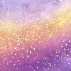 Glittering Background with Purple and Gold Color Gradient for Design