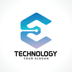 C tech, Technology logo