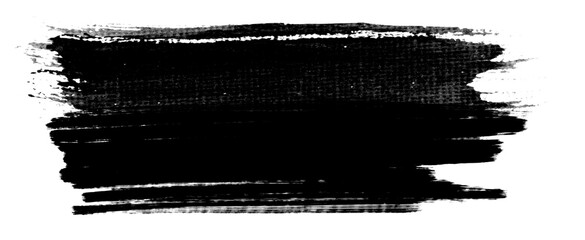 Grunge badge brush, black paint, brush black paint ink stroke, hand drawn black sticker