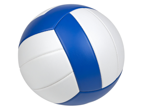 Volleyball Ball on transparent background.