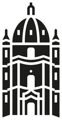Peterskirche – Vienna, Austria (glyph icon) 