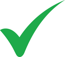 Green Checkmark Icon For Approval, Confirmation, and Success Symbol