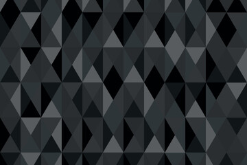 Geometric seamless pattern with black elements. Luxury background. Ornamental wallpaper detail of mosaic. Art Deco invitation greeting Design. Vector illustration.