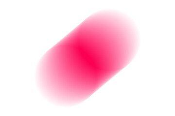 Abstract gradient shape design element, red color blurry shape, overlay effect