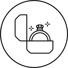 Engagement ring Icon