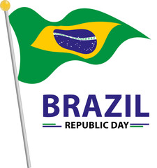 Happy brazil republic day