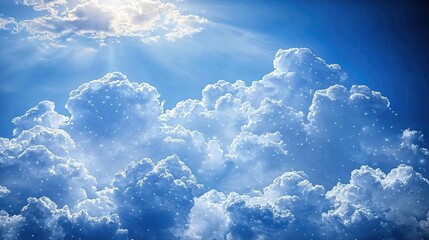 Clouds illuminated by sunlight nature landscape atmospheric content sky view serenity concept