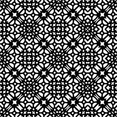 Abstract texture for fabric print, card, table cloth, furniture, banner, cover, invitation, decoration,weaving, plaid,wrapping,knitting. Repeating pattern.Black and white color.
