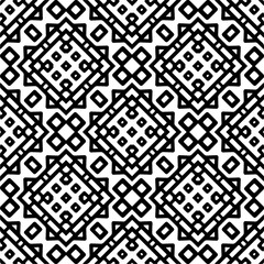 Abstract texture for fabric print, card, table cloth, furniture, banner, cover, invitation, decoration,weaving, plaid,wrapping,knitting. Repeating pattern.Black and white color.
