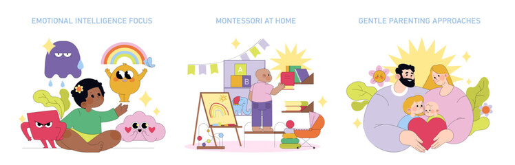 Emotional Intelligence, Montessori, Gentle Parenting in Practice