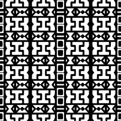 Abstract texture for fabric print, card, table cloth, furniture, banner, cover, invitation, decoration,weaving, plaid,wrapping,knitting. Repeating pattern.Black and white color.