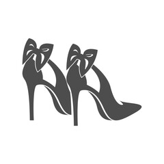 High heels logo icon