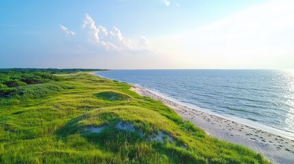 Wide-open vista of endless sand dunes fading into the horizon, symbolizing freedom and adventure
