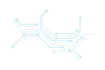 Abstract Circuit Board Technology Background High-Resolution Image for Design Projects