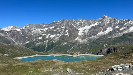 lago, montagna, acqua, paesaggio, natura, foresta, cielo, alberi, neve, cascata, fiume, pozze,...