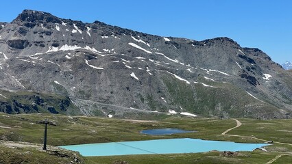 lago, montagna, acqua, paesaggio, natura, foresta, cielo, alberi, neve, cascata, fiume, pozze,...