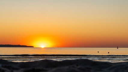 Obraz premium sunrize on the Asoaruhovo beach