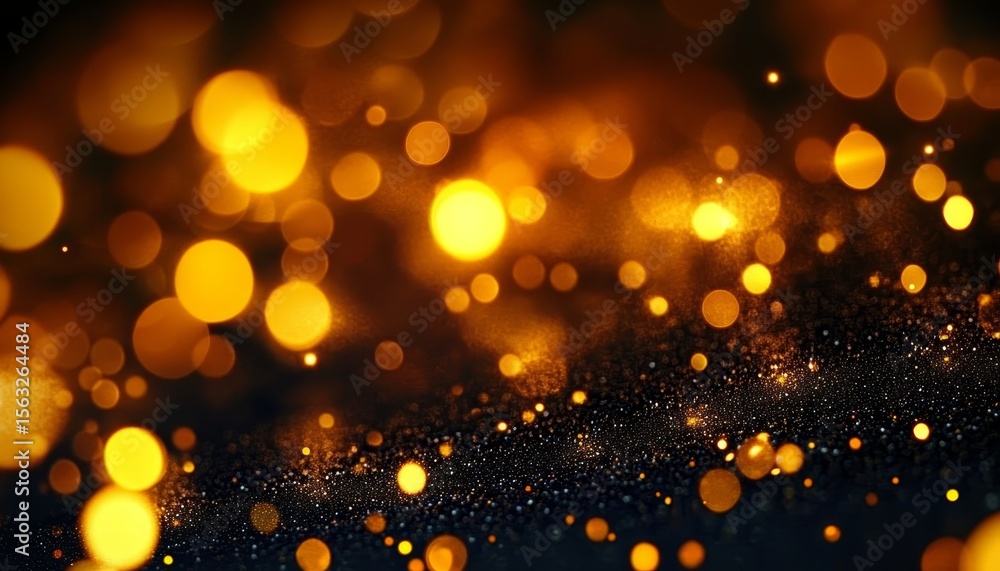 Poster elegant golden light streams with dark textures create a shimmering background for holiday greetings