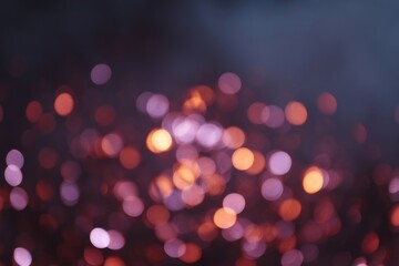 Dusky amber bokeh, reminiscent of Diwali lamp glow, captures ethereal twilight ambiance, magical illumination for winter solstice revelry