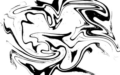 Vector Ink texture watercolor hand drawn Ebru, Turkish marbling art illustration, abstract background