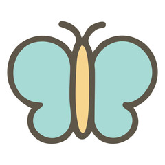 Vector illustration of a butterfly