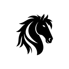 horse head silhouette