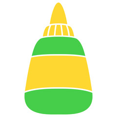glue tube vector illustration
