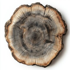 Obraz premium Wooden tree ring natural pattern texture.