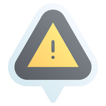 Problem. Editable vector icon, coloured.