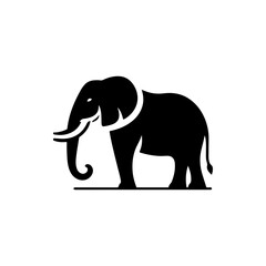 elephant silhouette vector
