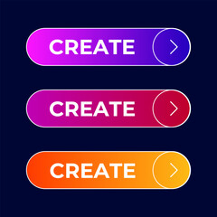 button Create gradient set vector
Vector set gradient button