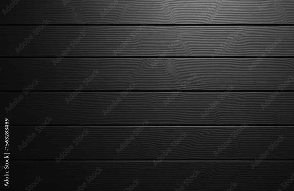 Poster seamless black wood texture, high-resolution image. aged dark wood panels, detailed grain pattern. p