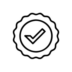 Check Mark Icon Isolated
