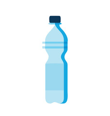 Water bottle flat style