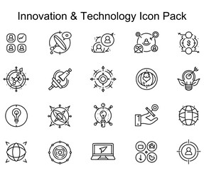Innovation & Technology Icon Set