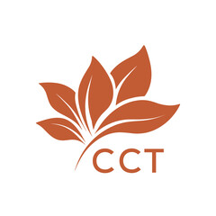 CCT Elegant Minimal Leaf Logo Design , CCT Later Logo, Clean Botanical Logo Design, Eco Friendly Business Logo Vector.

