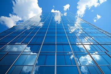 Construction consultant meeting and planning installation of solar panels on a building, Generative AI