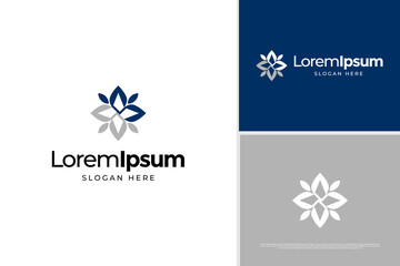 Luxury mandala logo design concept, Flower logo, Beauty or spa logo template